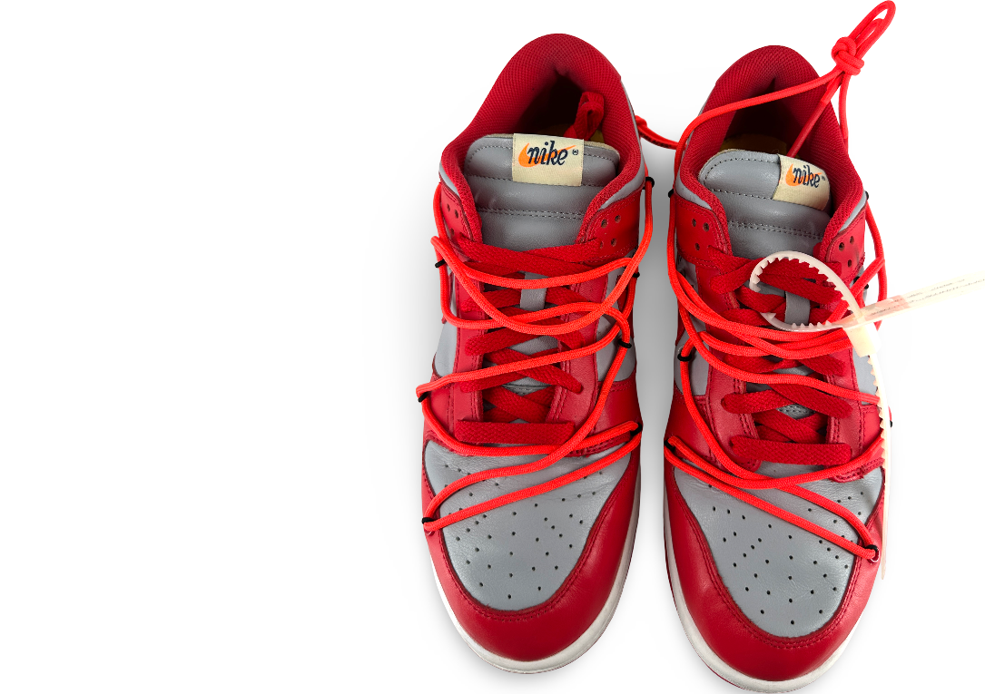 Nike Dunk Low Off-White University Red