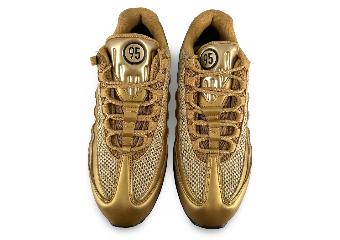 Nike Air Max 95 SE Big Bubble Total 90 Metallic Gold