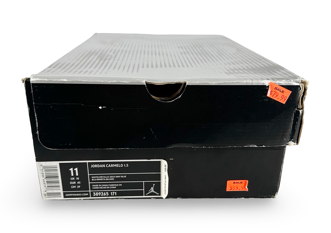 Jordan Melo 1.5 White University Blue OG