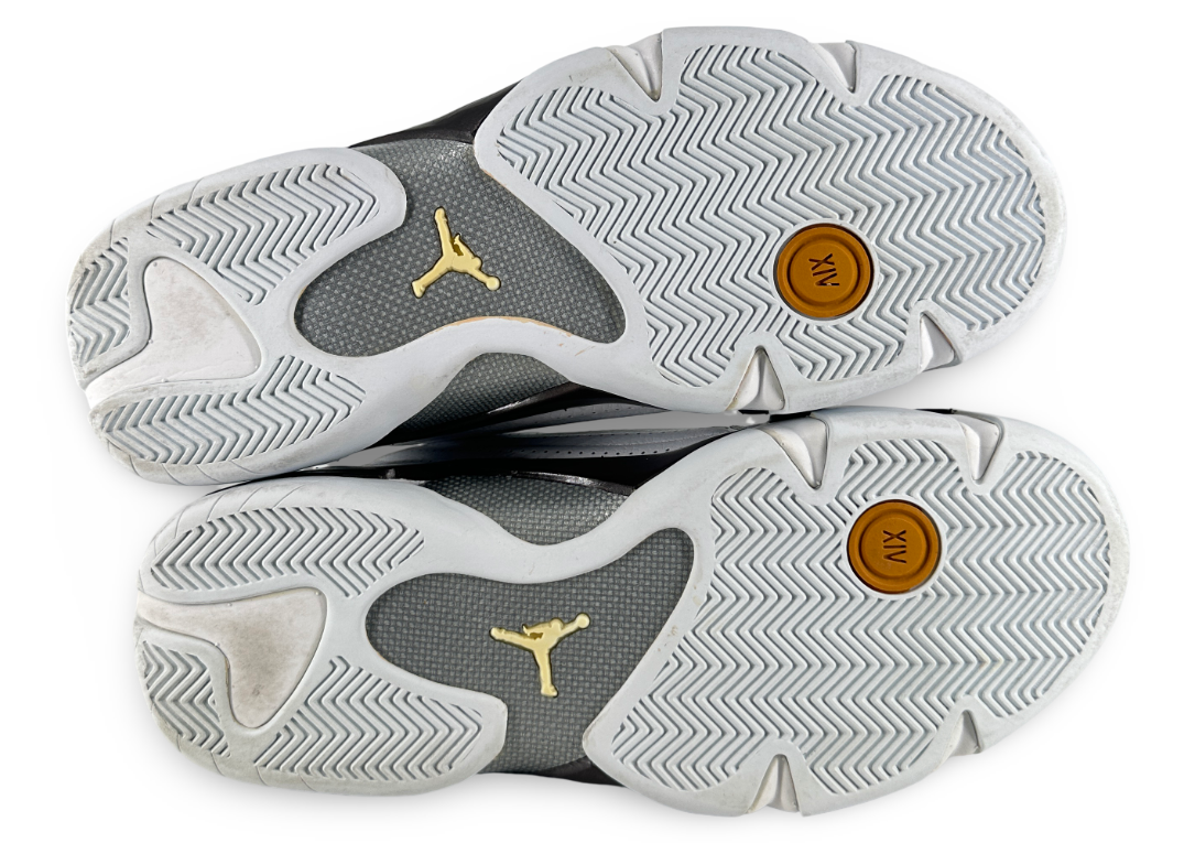 Jordan 14 Retro White Dark Cinder