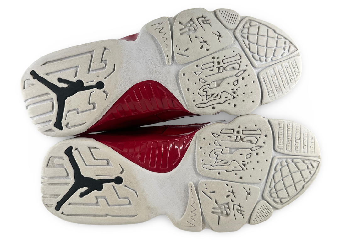 Jordan 9 Retro White Gym Red