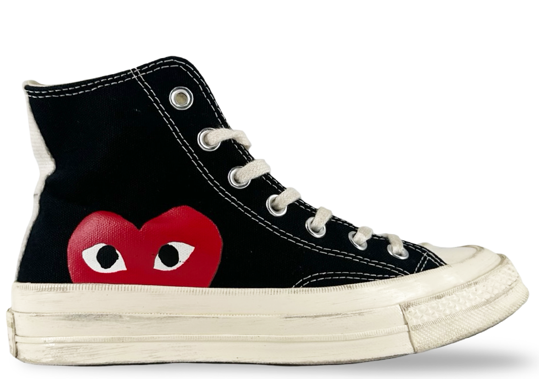 Converse Chuck Taylor All Star 70 Hi Comme des Garcons PLAY Black