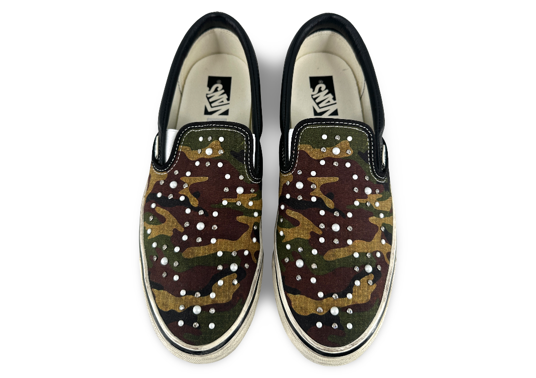 Vans LX Classic Slip-On 98 Pearlized Pack Camo Black