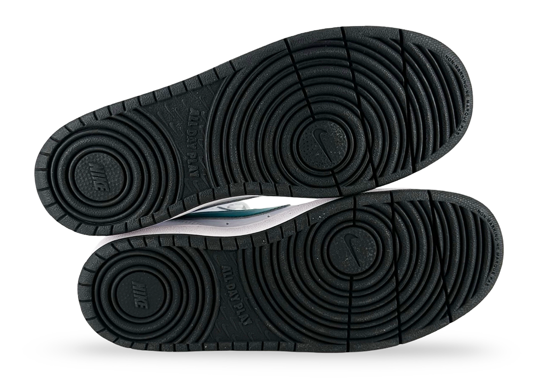 Nike Court Borough Mid 2 White Blue Void (GS)