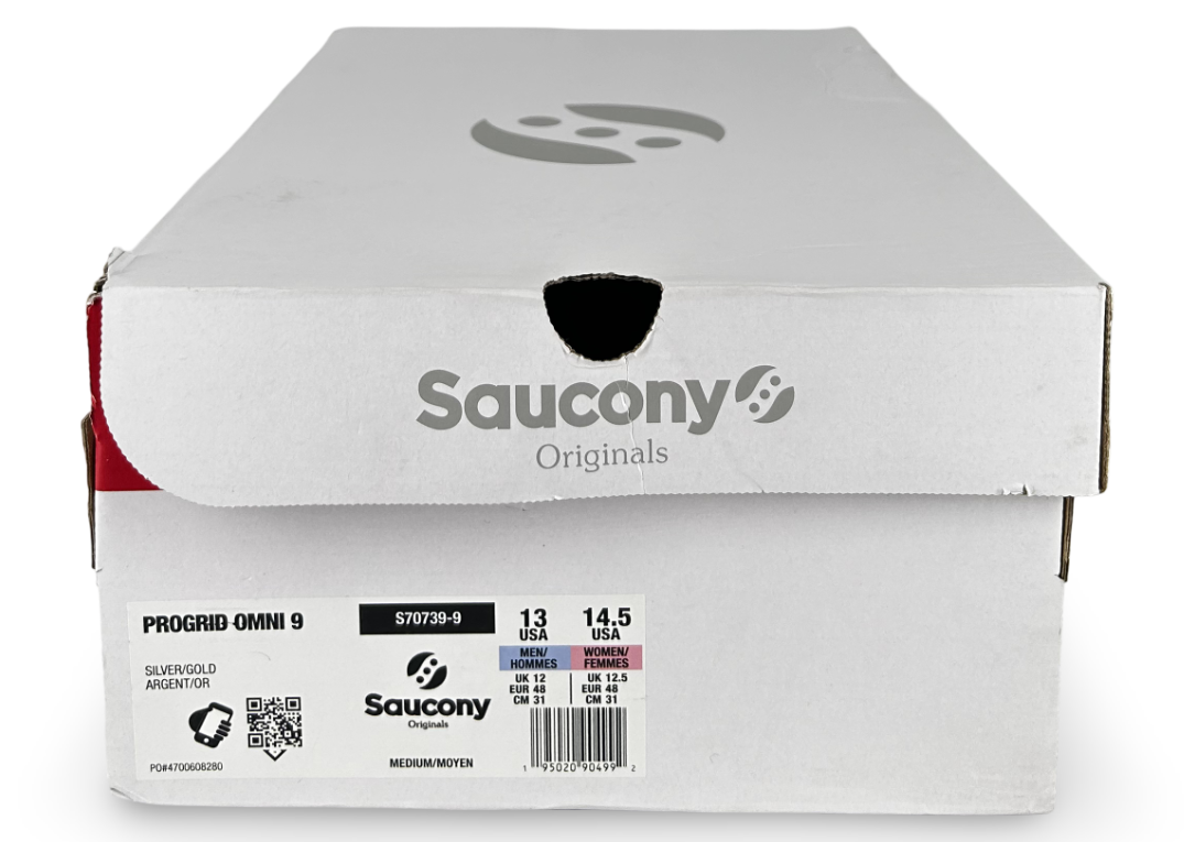 Saucony ProGrid Omni 9 Silver Gold