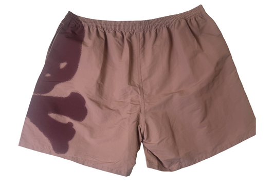 Cactus Jack by Travis Scott For Mastermind Skull Shorts Mauve
