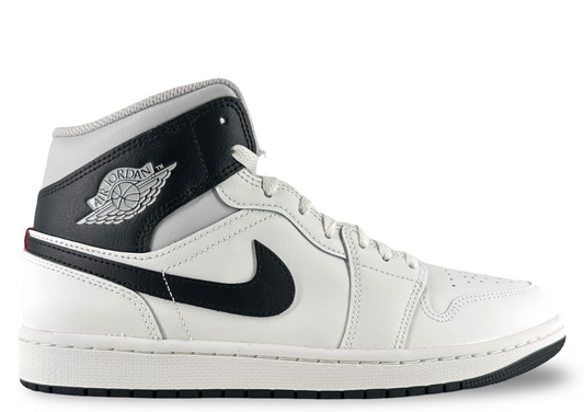 Jordan 1 Mid White Neutral Grey Infrared