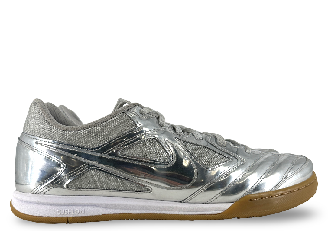 Nike Gato LV8 Metallic Silver White Gum Light Brown