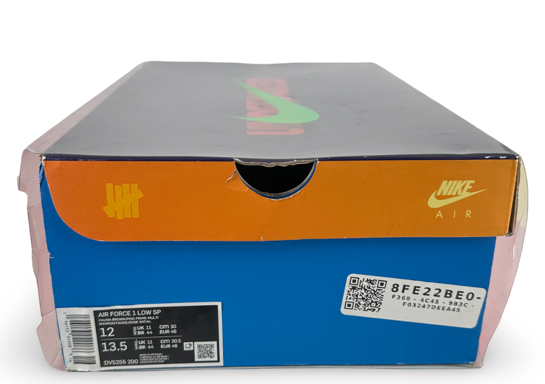 Nike Air Force 1 Low SP Undefeated Multi-Patent Pink Prime