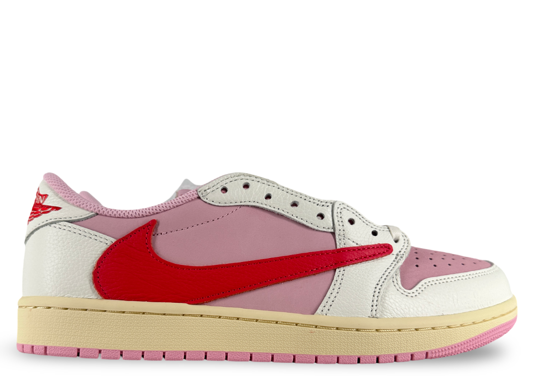 Jordan 1 Retro Low OG SP Travis Scott Sail Tropical Pink