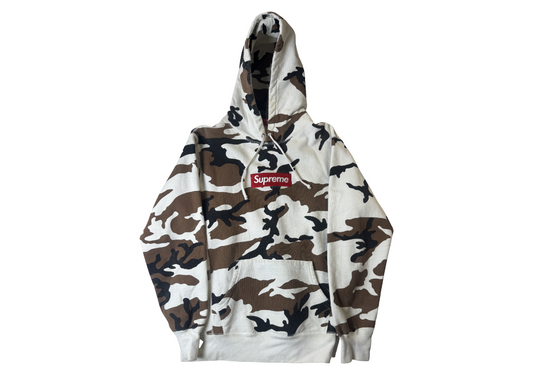 Supreme Urban Cow Camo Box Logo Hooded Sweatshirt