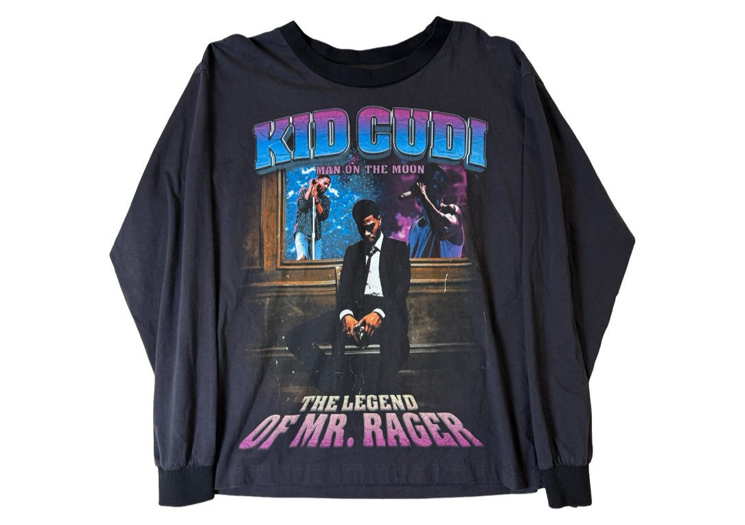 Kid Cudi x Marino Morwood L/S T-Shirt Black