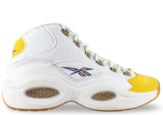 Reebok Question Mid Yellow Toe