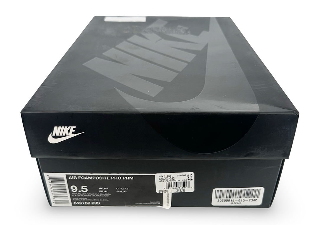 Nike Air Foamposite Pro Pure Platinum