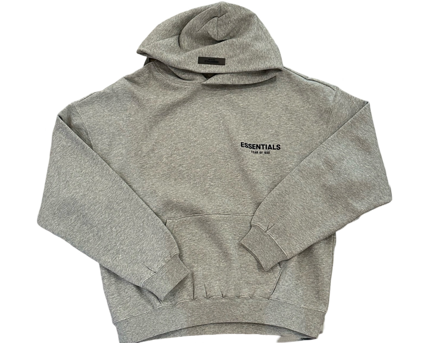 Fear of God Essentials Dark Oatmeal Hoodie