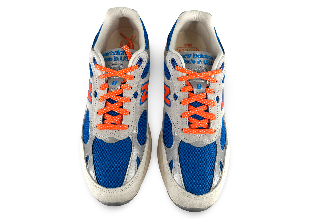 New Balance 993 MiUSA Kith Madison Square Garden Ancient Scroll