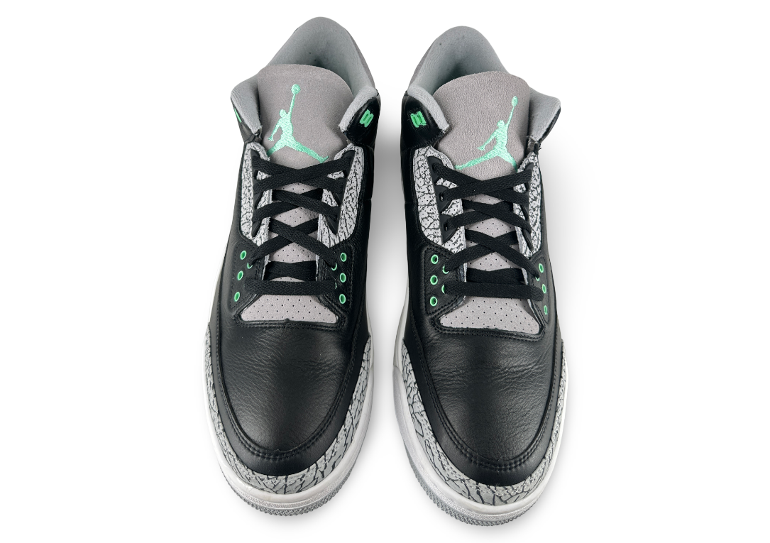 Jordan 3 Retro Green Glow