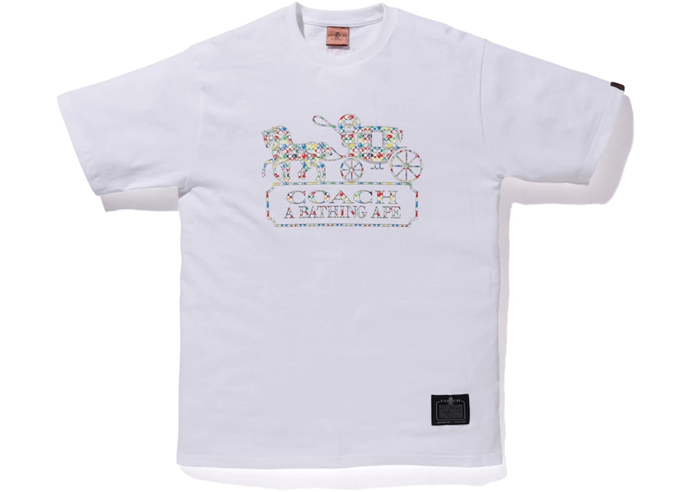 BAPE x Coach Milo Tee White