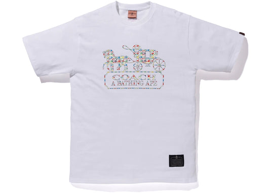 BAPE x Coach Milo Tee White
