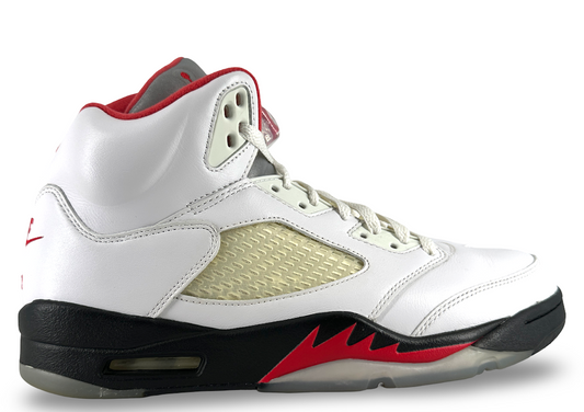 Jordan 5 Retro Fire Red Silver Tongue (2020)