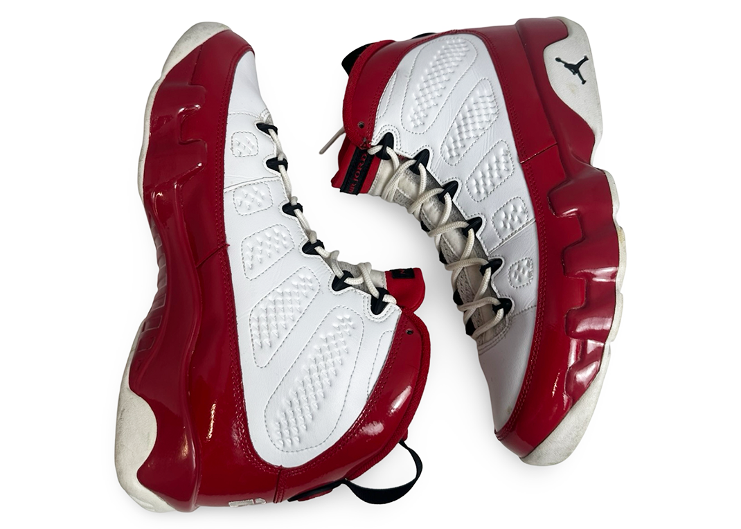 Jordan 9 Retro White Gym Red