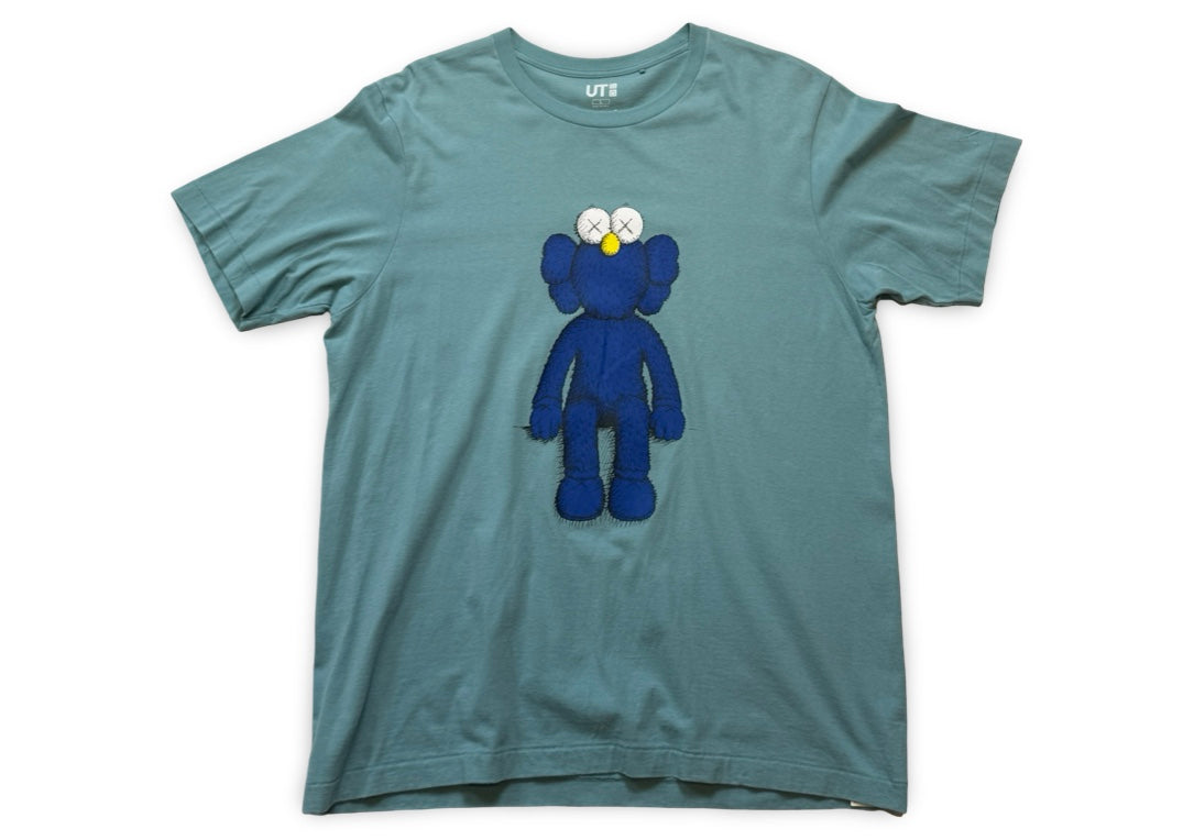 KAWS x Uniqlo Blue BFF Tee (US Sizing) Green