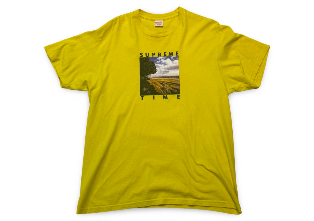 Supreme Supreme Time Tee Yellow