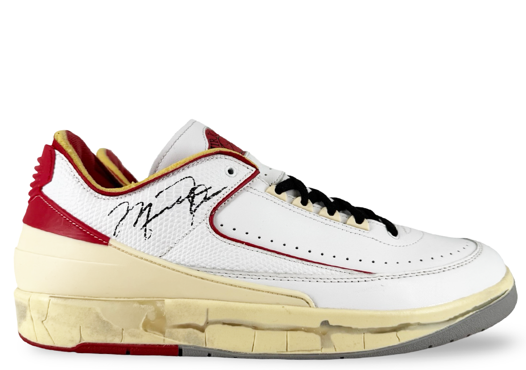 Jordan 2 Retro Low SP Off-White White Red