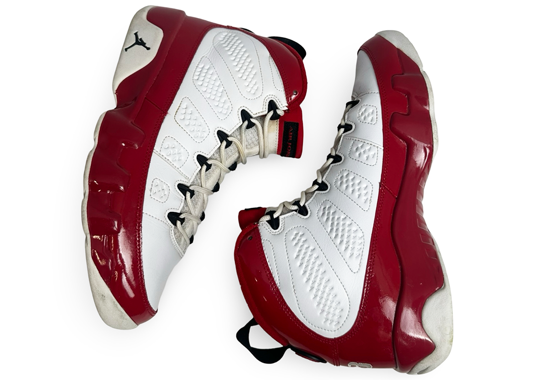 Jordan 9 Retro White Gym Red