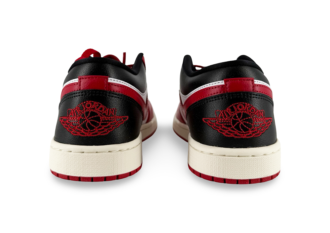 Jordan 1 Low Reverse Black Toe (Womens)