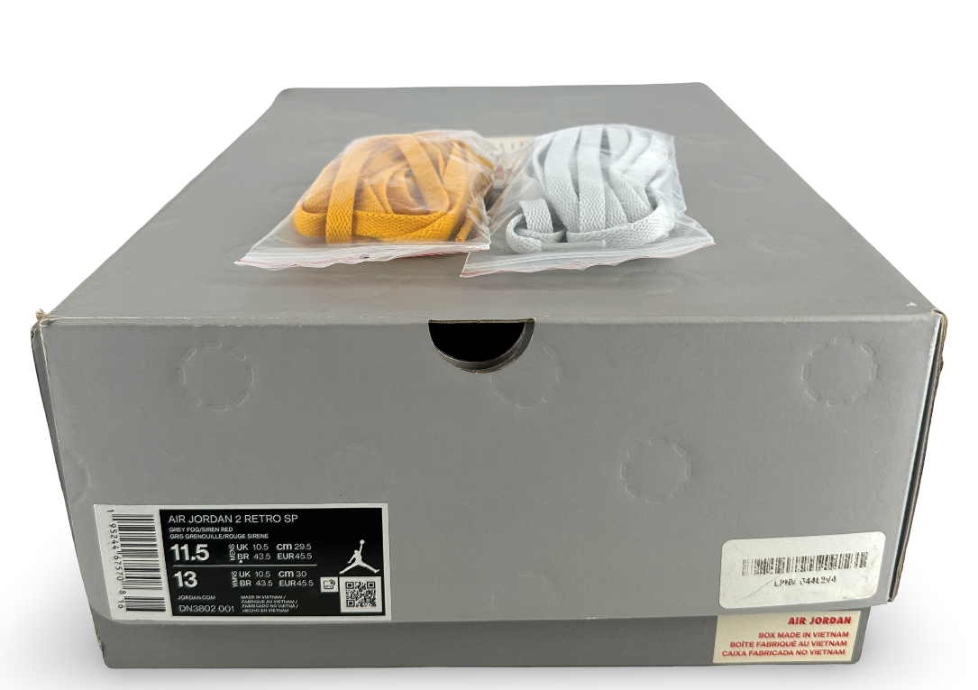 Jordan 2 Retro SP Union Grey Fog