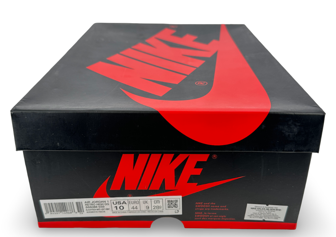 Jordan 1 Retro High Light Army Rust Shadow Patina
