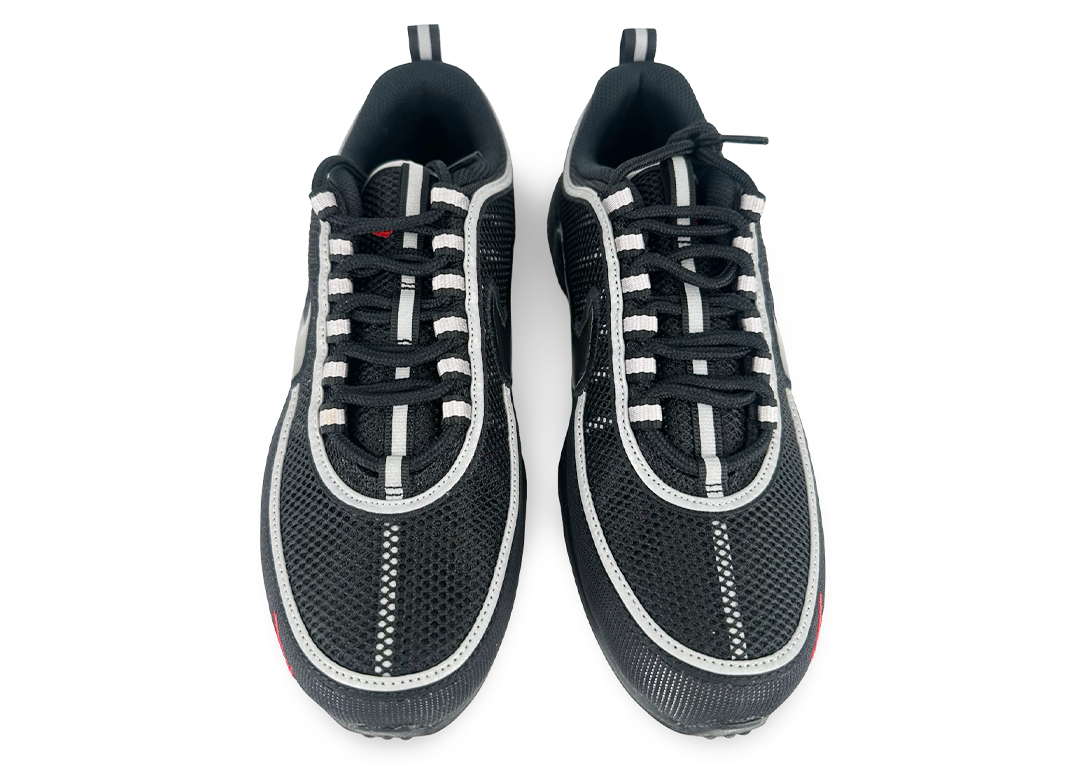 Nike Air Zoom Spiridon Black Metallic Silver