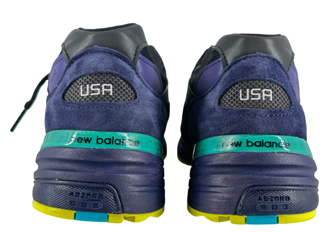 New Balance 992 MiUSA Black Purple