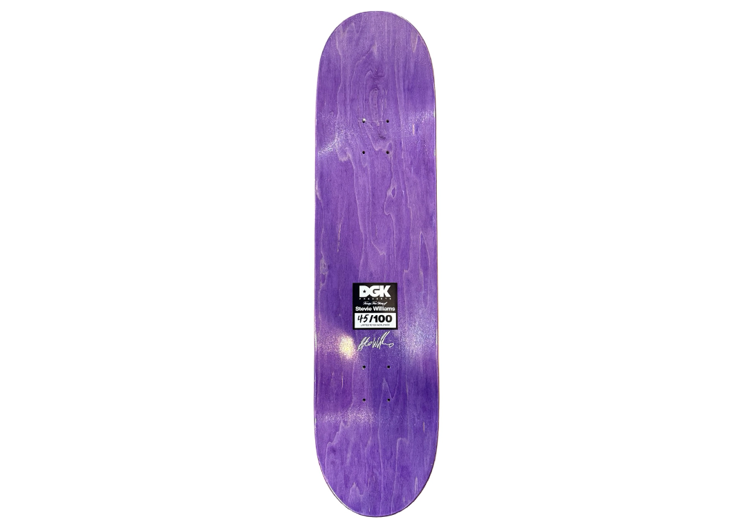 DGK Stevie Williams 25th Anniversary Skateboard Deck