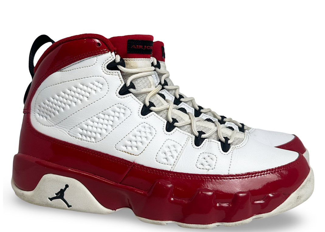 Jordan 9 Retro White Gym Red