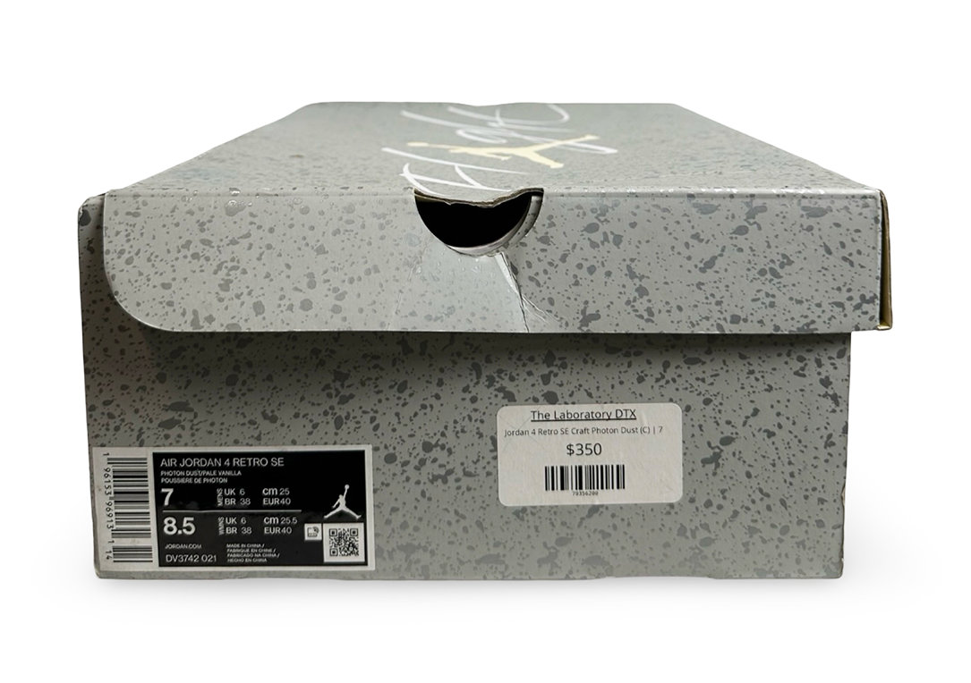Jordan 4 Retro SE Craft Photon Dust (2023)