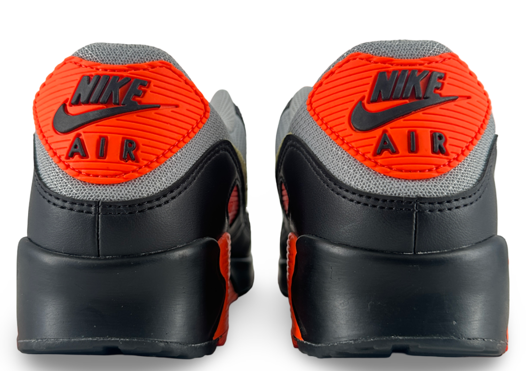 Nike Air Max 90 Light Smoke Grey Hyper Crimson Limelight