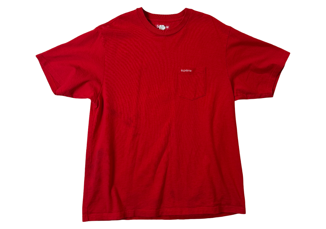 Supreme S/S Pocket Tee (SS26) Red
