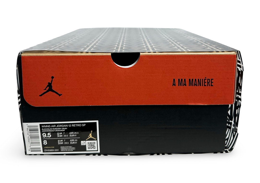 Jordan 12 Retro SP A Ma Maniere Black (Women's)