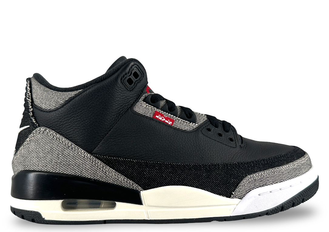 Jordan 3 Retro Levis Black