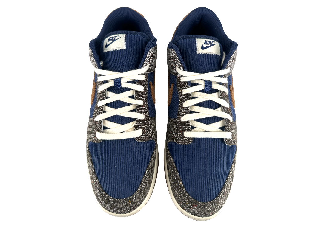Nike Dunk Low Tweed Midnight Navy Corduroy