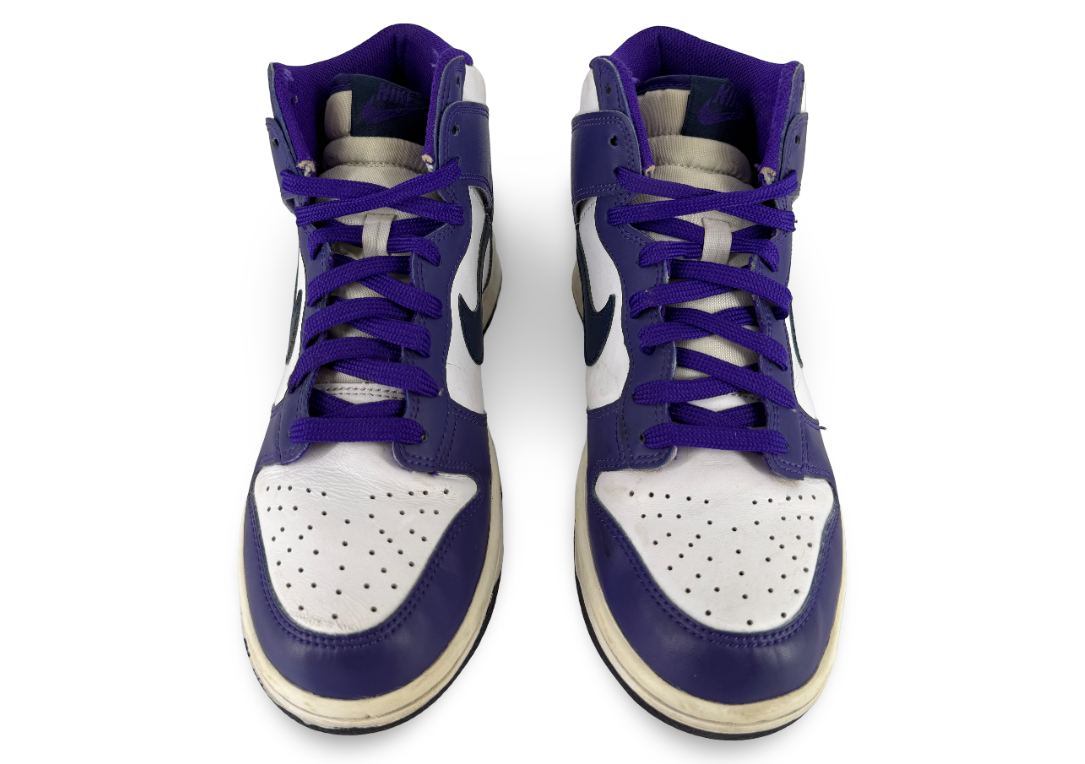 Nike Dunk High Electro Purple Midnight Navy (GS)
