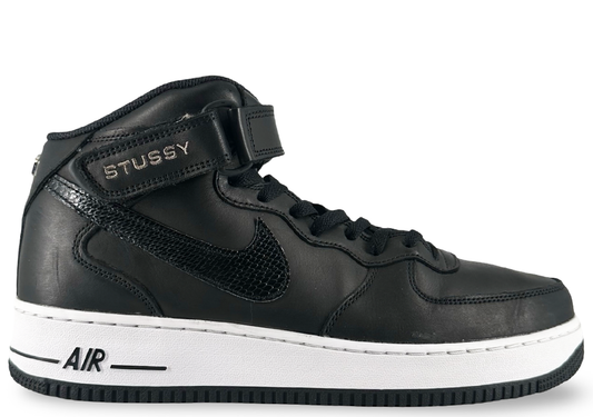 Nike Air Force 1 Mid Stussy Black White
