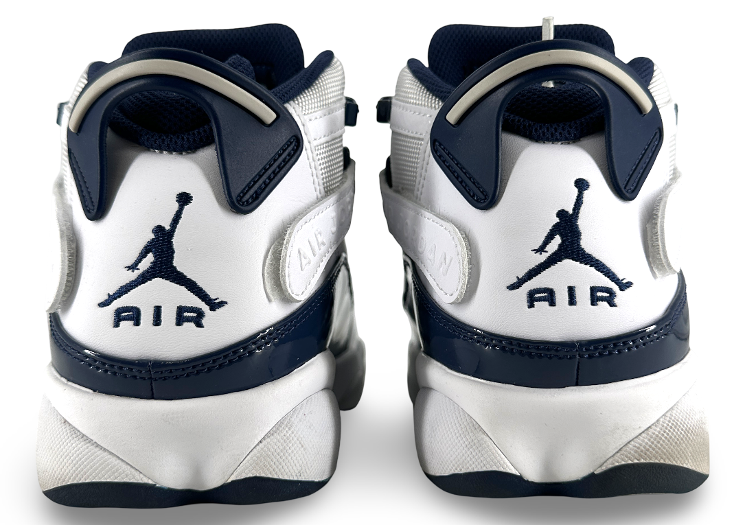 Jordan 6 Rings White Midnight Navy