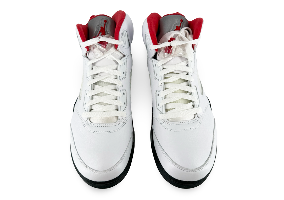 Jordan 5 Retro Fire Red Silver Tongue (2020)