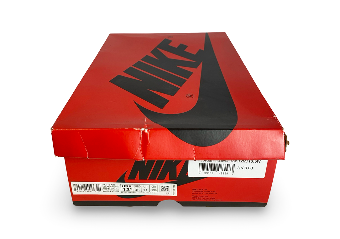 Jordan 1 Retro High Silver Toe (Womens)