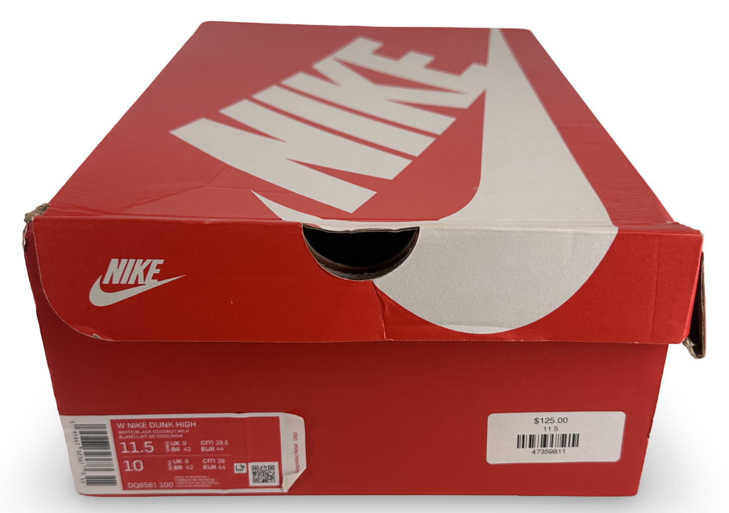 Nike Dunk High Vintage Black (Women's)