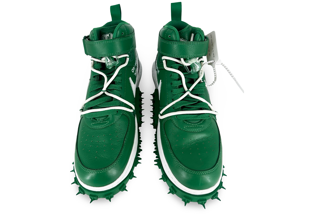 Nike Air Force 1 Mid Off-White Pine Green