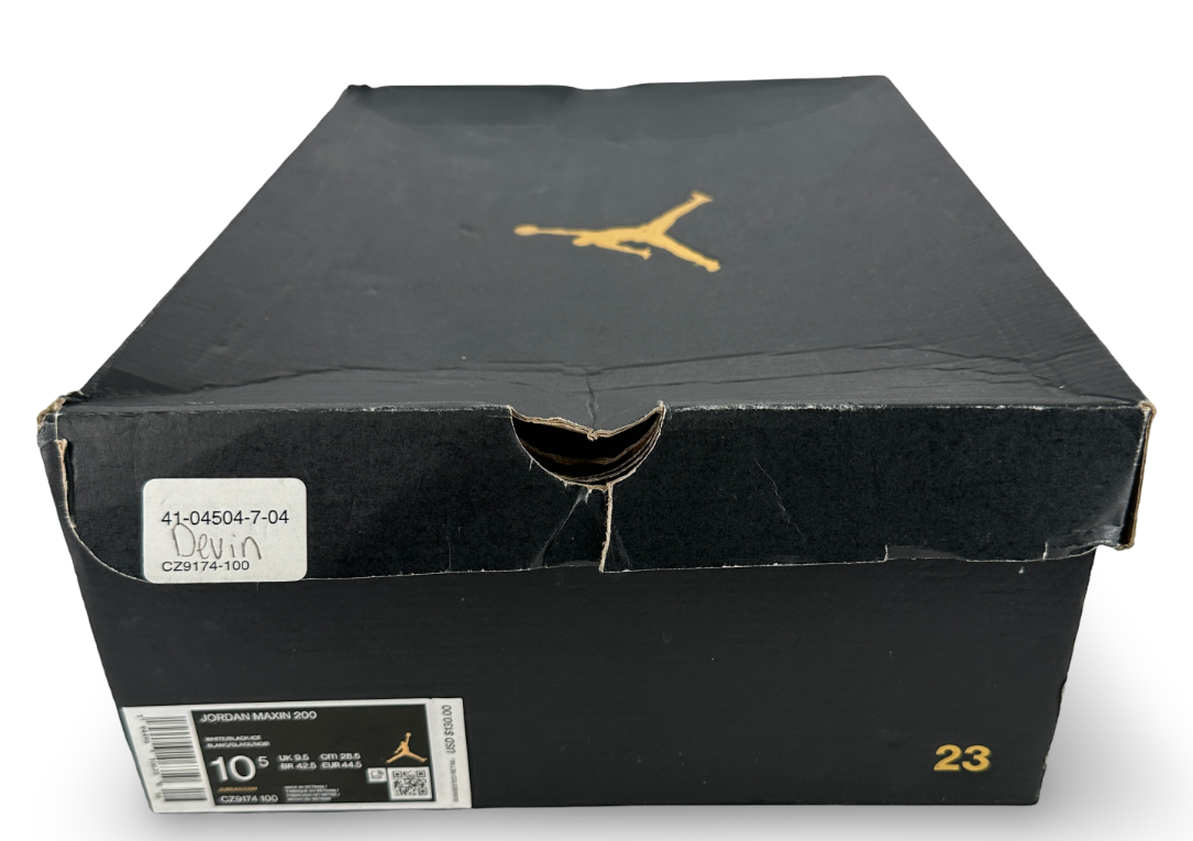 Jordan Maxin 200 White Ice